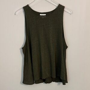 Lou & Grey Dark Olive Tank Top